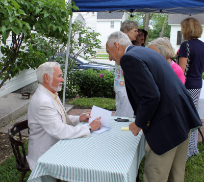 Book Signing with Historian and Author Lynn Parsons. Season opening, 2013.