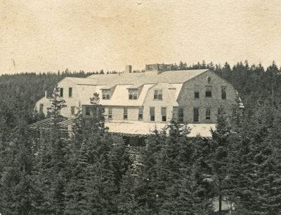 Dome of the Rock Hotel at Dyce Head in Castine, c. 1900