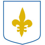 The French Flag, as represented in the Castine Historical Society logo