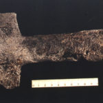 Cannon cleaning tool found at Fort Pentagoet archaeological site