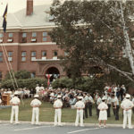 Ceremony at Maine Maritime Academy