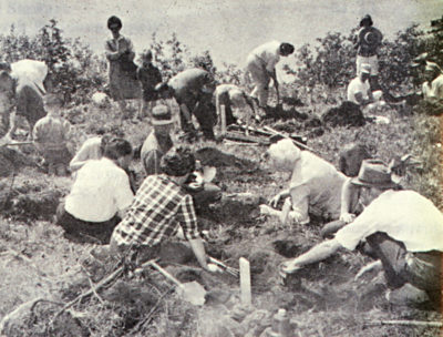 Fort Pentagoet dig, 1960