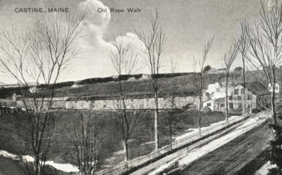Old rope walk on Pleasant Street in Castine