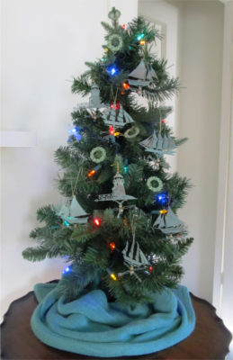 Nautical ornaments are among the merchandise for sale at the Castine Historical Society’s downtown Castine Pop-Up Shop.