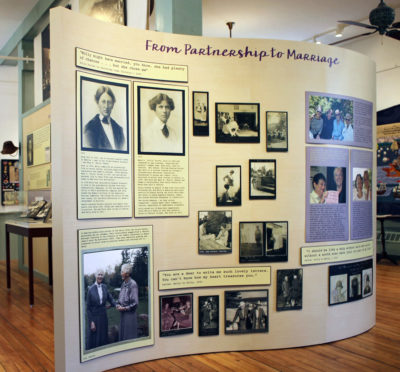 One of the walls from the 2018 exhibit