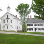 The Castine Historical Society's Abbott School and Grindle House. Photo by Loi Thai.