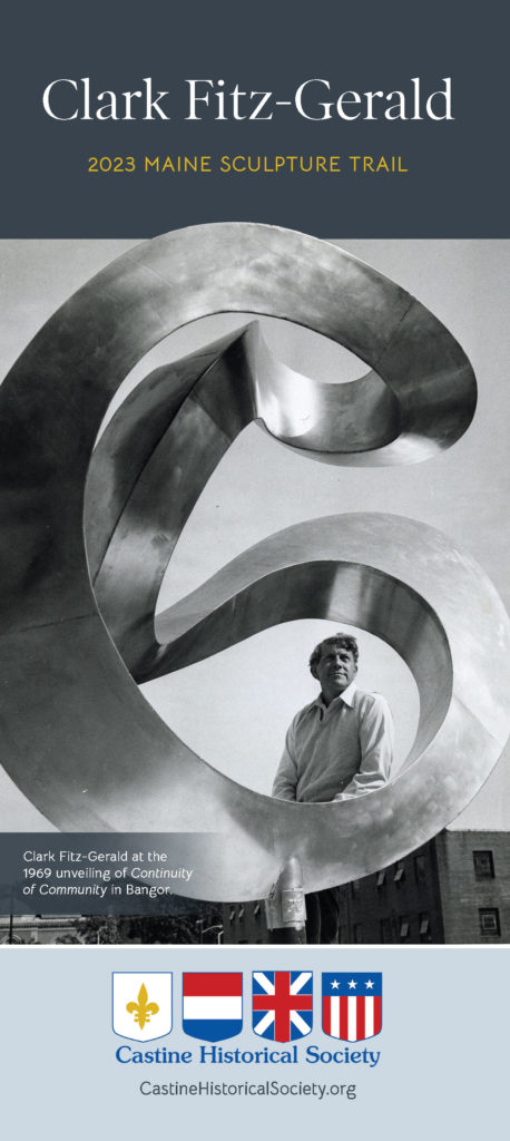 Clark Fitz-Gerald Maine Sculpture Trail brochure
