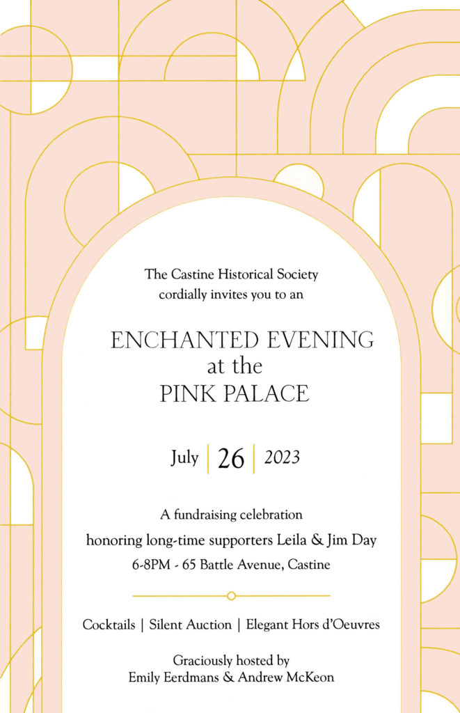Pink Palace Party invite