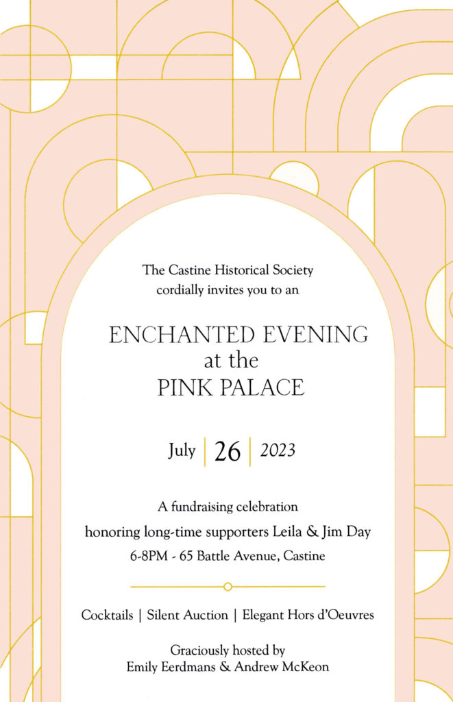 Pink Palace Party invite