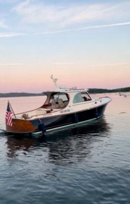 Sunset Cruise for 4 aboard the Bristol. Donated by Ashleigh & Bricken McKenzie. Enjoy a cocktail cruise hosted by the McKenzies for up to four guests aboard the Bristol, a 37’ twin volvo engine, jet drive, Picnic Boat. Must be completed before September 2, 2024.